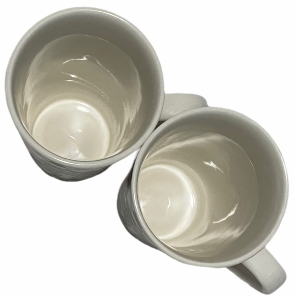 Starbucks Geometric Triangle Tall Mug Set Red Gray White Christmas OS - Picture 4 of 9